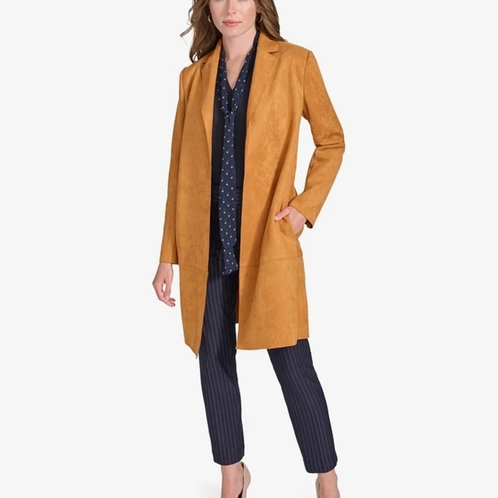Tommy Hilfiger Women's Camel Trench Coat